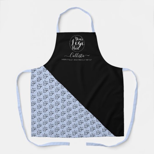 Naam bedrijfspatroon Logo Schort (Voorkant)