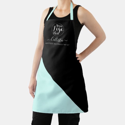 Naam bedrijfspatroon Logo Schort (Insitu)