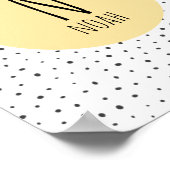 Naam Beginletter Print - Kinderkamer - Peuterkamer (Hoek)