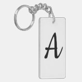 Naam beginnend met A Sleutelhanger (Voorkant Links)