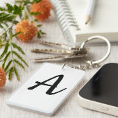 Naam beginnend met A Sleutelhanger (Voorkant Rechts)