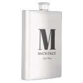 Naam beste mannemonogram flacon (Rechts)