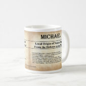 Naam Betekenis Mok - Michael (Voorkant rechts)