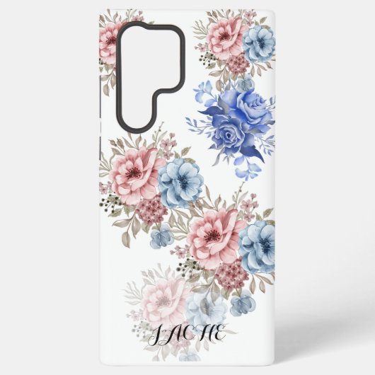 Naam bewerk Phone Case Samsung Galaxy Hoesje (Achterkant)