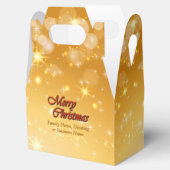 Naam bewerken Tekst met kerstmis Bedankdoosjes (Geopend)