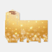 Naam bewerken Tekst met kerstmis Bedankdoosjes (Uitgevouwen)