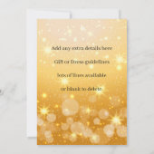 Naam bewerken Tekst met kerstmis Kaart (Achterkant)