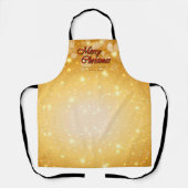 Naam bewerken Tekst met kerstmis Schort (Voorkant)