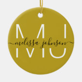 Naam binnen letters ornament (Voorkant)