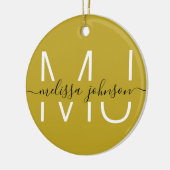 Naam binnen letters ornament (Links)