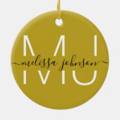 Naam binnen letters ornament (Achterkant)