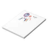 Naam biologie klasse cel notitieblok (Linkerzijde)