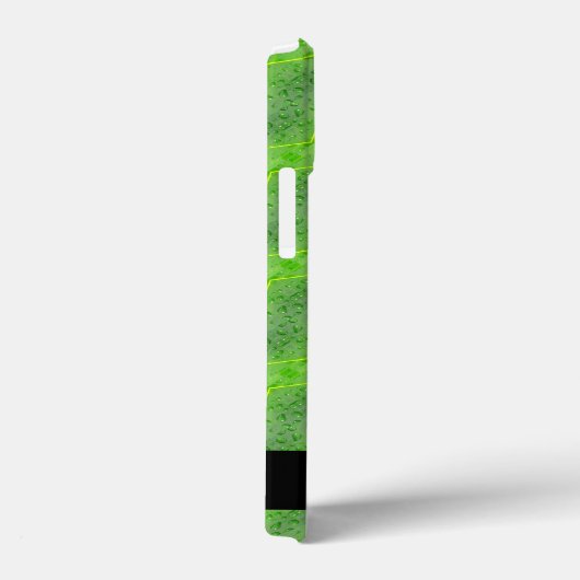 naam Bladeren met waterdruppelpatroon Case-Mate iPhone Case (Achterkant / Rechts)