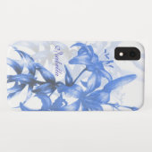 Naam blauwe bloem voor oraal gebruik Case-Mate iPhone case (Achterkant (horizontaal))