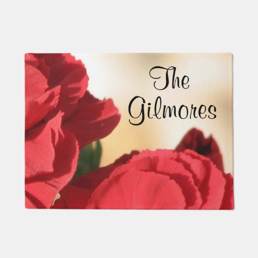 Naam Bloemenhoek Deurmat (Voorkant)