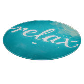 Naam: Blue Relax Design Snijplank (Hoek)