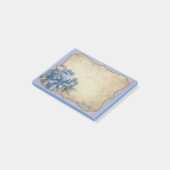 Naam Bluebird Vergeet-me-Knots personaliseren Post-it® Notes (Schuin)
