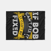 Naam Bob Professioneel Naam Fleece Deken (Voorkant (Horizontaal))