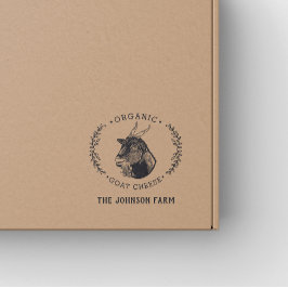 Naam Boerderij geitenkaas Rubberstempel