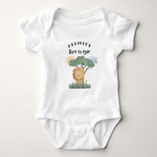 Naam Boho Lion Oerwoud Safari Een van de twee Twin Romper