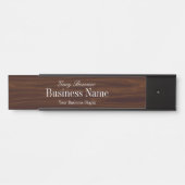 naam Bord artiest bedrijf Deurbordje (Voorkant)