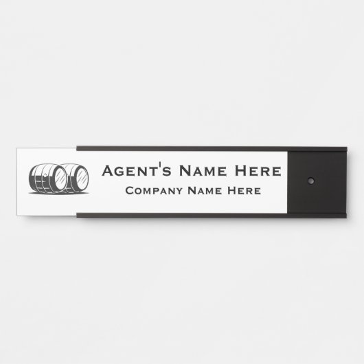 Naam Bord Deurbordje (Voorkant)