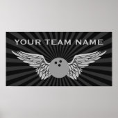 naam bowlingteam poster (Voorkant)
