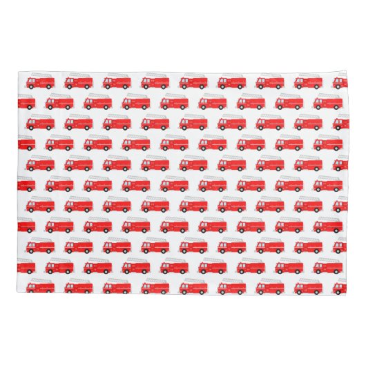 Naam brandende vrachtwagen kussensloop (Achterkant)