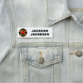 Naam brandweerman naamplaatje (In situ)