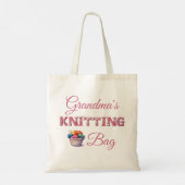 Naam Breien Tote Bag (Achterkant)