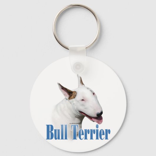 Naam Bull Terrier Sleutelhanger (Voorkant)