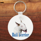 Naam Bull Terrier Sleutelhanger (Voorkant)