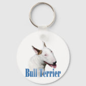 Naam Bull Terrier Sleutelhanger (Achterkant)