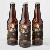Naam Bulldog Bartender Bier Etiket (Flessen)