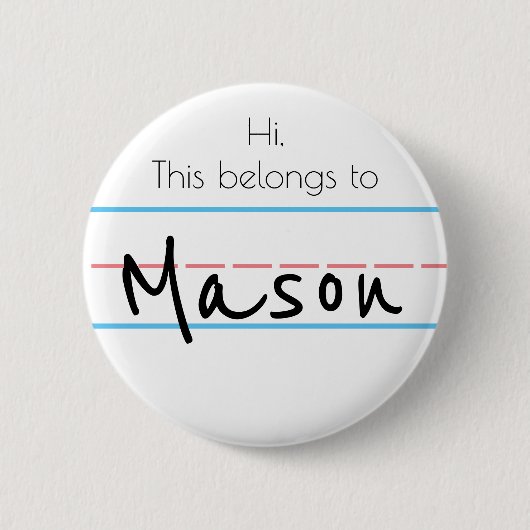 Naam Button (Voorkant)