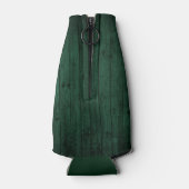 Naam Cabin Familie Rustic Green Wood Forest Flesjeskoeler (Achterkant)