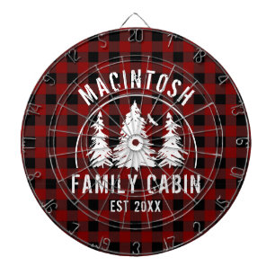 Naam Cabine Familie Rood Buffalo Pset Dartbord