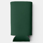 Naam Cabine Familienaam Forest Green Seltzer Blikjeskoeler (Achterkant)