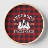 Naam cabinegezin Rustic Red Buffalo Pset (Voorkant)