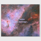 Naam, Carina Nebula, intrigerend afbeelding voor d Cadeaupapier (Vlak)