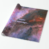 Naam, Carina Nebula, intrigerend afbeelding voor d Cadeaupapier (Uitgerold)