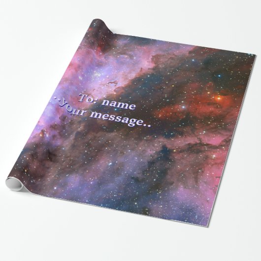 Naam, Carina Nebula, intrigerend afbeelding voor d Cadeaupapier (Uitgerold)