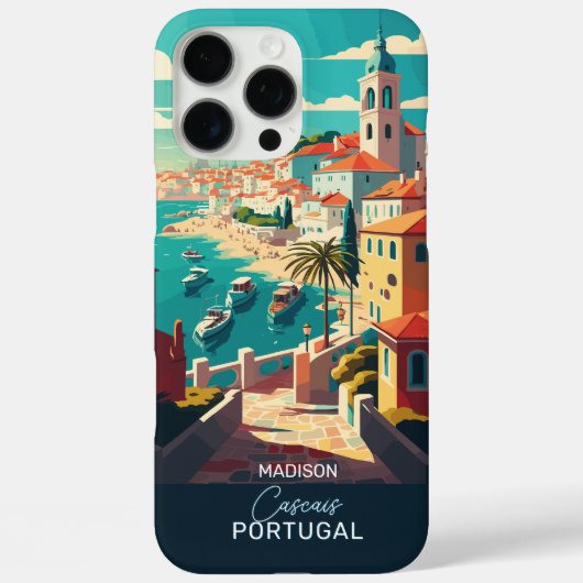 Naam Cascais Portugal Case-Mate iPhone Case (Achterkant)