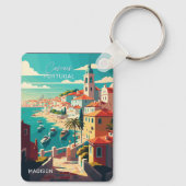 Naam Cascais Portugal Sleutelhanger (Achterkant)