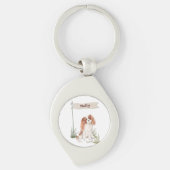 naam Cavalier King Charles Spaniel Sleutelhanger (Voorkant)