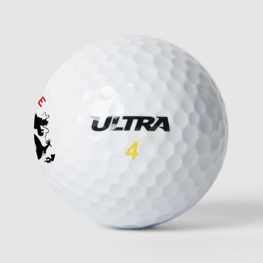 NAAM CHINESE DRAGON GOLF BALL GOLFBALLEN (Logo)