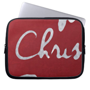 Naam_CHRIS_funda _10 Laptop Sleeve
