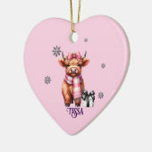Naam Christmas Ornament Highland Koe (Links)