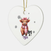 Naam Christmas Ornament Highland Koe (Links)