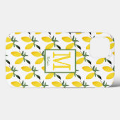 Naam Citrus Monogram Case-Mate iPhone Case (Achterkant (horizontaal))